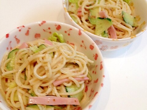 ごまドレッシングで食べるサラダパスタ レシピ 作り方 By とっこ 楽天レシピ ごまドレッシングで食べるサラダパスタ レシピ 作り方 By とっこ 楽天レシピ
